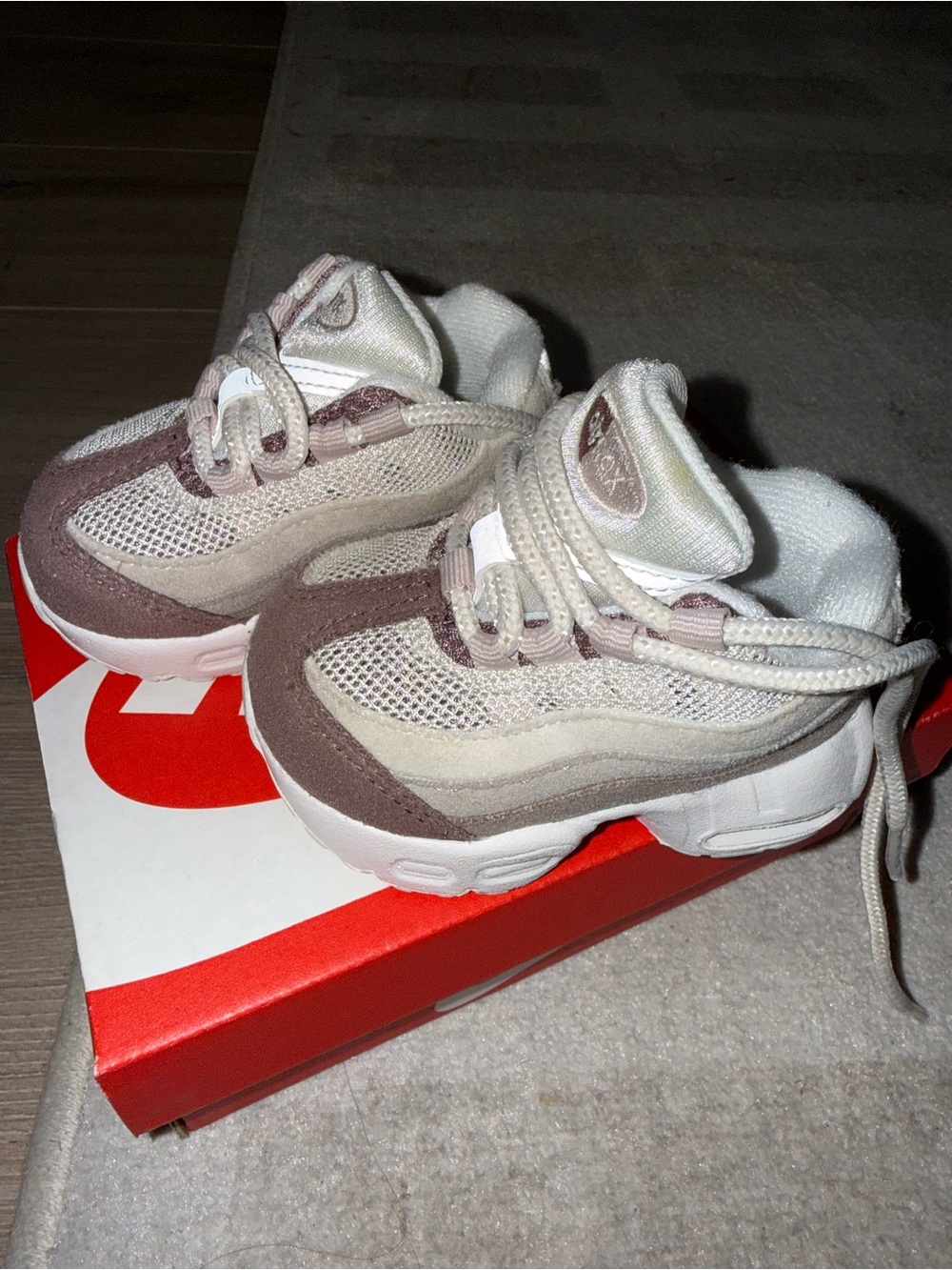 Nike Air Max 95 S - toddler 3C (phantom red tattoo)